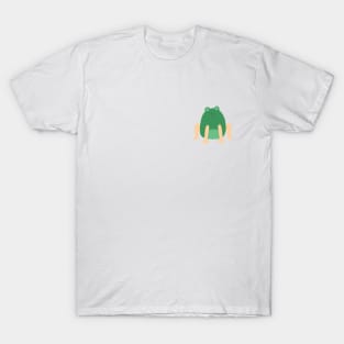 Frog with Legs | Cute | Weird | High Quality | Gift | Minimalist T-Shirt